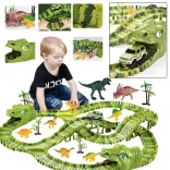 Dinozavrska dirkalna proga DIY – 240 kosov