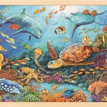 Lesene puzzle Veliki koralni greben 96 kosov Goki