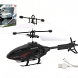 RC helikopter z upravljanjem z gibom roke in USB polnjenjem, 16 cm
