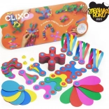 Clixo Super Rainbow magnetna sestavljanka 60 kosov