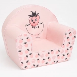 Otroški naslanjač New Baby malina