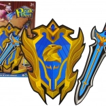 Otroški set modrega bojevnika – penasti meč in ščit iz EVA