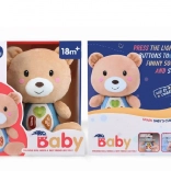 Plišasti medvedek z lučkami in melodijami