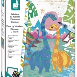 Slikanje po številkah – dinozavri od JANOD