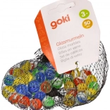 Steklene kroglice Mačje oko 50 kos