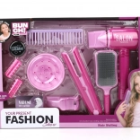 Otroški frizerski salon z 12 dodatki