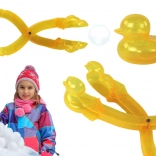 Izdelovalec snežnih kep - račka – rumena