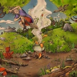 Ravensburger sestavljanka čarovnica 500 delov