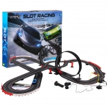 Otroška dirkalna steza 10 metrov 6+ s svetlobo in dvema avtomobilčkoma 1:43