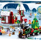 Sluban Town božična vas s vlakcem