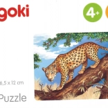 Goki lesene puzzle Afriške živali – jaguar, 24 kosov