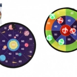 Dvostranska tarča na ježka s kroglami