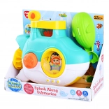 Plastična podmornica za kopel s priseski in lopatko 23 cm