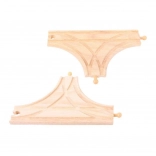 T križišče 2 kos Bigjigs Rail