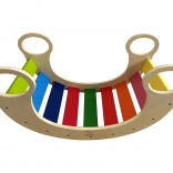 Montessori mavrično gugalnico 2Kids Toys