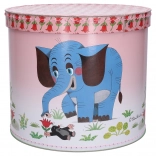 Krožni shranjevalni box Krtko in Slon