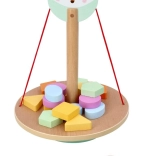 Lesena ravnotežna igra z lisico