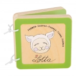 Lesena knjižica LOTTA – prvi liki za dojenčke