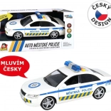 Mestni policijski avto s slovenskim glasom in svetlobnim signalom