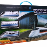 Velika električna železnica s priborom za otroke 3+