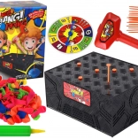 Družinska arkadna igra Break the Balloon Hammer Nails