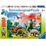 Ravensburger sestavljanka Med dinozavri