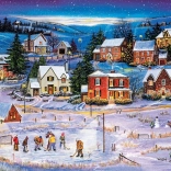 EUROGRAPHICS puzzle Zvezde na ledu 1000 koščkov