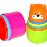 Zložljiv stolp iz lončkov, 9 kosov