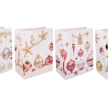 Božična darilna vrečka L 32 × 41,5 × 12 cm
