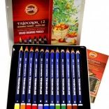 Koh-I-Noor Triokotni barvice Triocolor 12 kosov