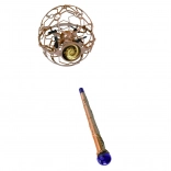 Levitirajoča krogla z magično paličico na daljinsko upravljanje 13 cm