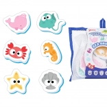 Igrače za v kad iz pene v obliki morskih živali