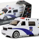 Policijski avto z navijalnim pogonom, lučmi in zvokom