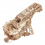 Ugears mehanska lesena ninera (hurdy-gurdy) – sestavljanka