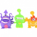 Antistresni stiskalni vesoljec – sluzasta igrača 8–9 cm, 3 barve