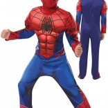 Otroški kostum SPIDER-MAN rdeče-modre barve z masko 110–116 cm (5–6 let)