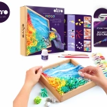 Okto 3D modelirni set Miren ocean 21 × 21 cm