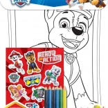 Barvni set za pobarvanke PAW PATROL od NICKELODEON