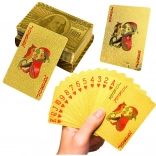 Zlate plastične igralne karte