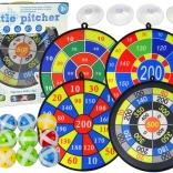 Otroški komplet tarč s fračami 36 cm in žogicami z ježkom