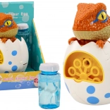 Strojček za mehurčke Dino v jajcu s polnilom