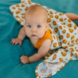 Tommy Lise muslin pleni Blue Leopard set 2 kosi