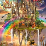 Sestavljanka Mesto v oblakih 1000 kosov