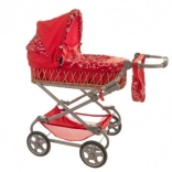 Globok pleten voziček za punčke Monika 90 × 40 × 70 cm