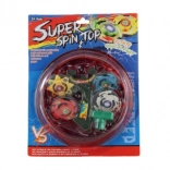 Izstreljevalni vrtavki z areno in 4 vrtavkami