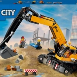 lego city rumeni bager 60420