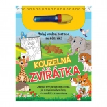 Čarobno slikanje z vodo – blok z svinčnikom Čarobne živalice