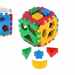 Plastična vstavljanka kocka 12 × 12 cm v mrežici