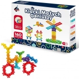 Kocke Malih genijev – cvetlice in kroglice, 160 delov