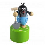 Detoa krtek z rižem stiskalna figura